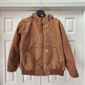 Carhartt Brown Hooded Jacket 2XL Regular